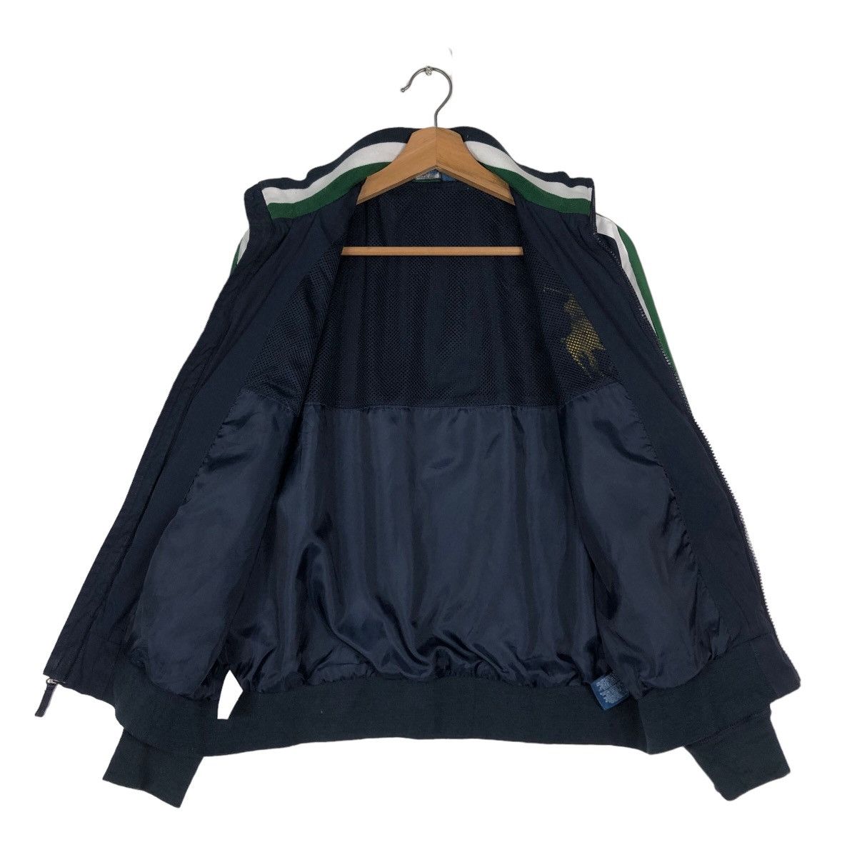 Japanese Brand 🔥Vintage Zipper Jacket Polo Ralph Lauren Big Pony Rare Size US L / EU 52-54 / 3 - 13 Thumbnail