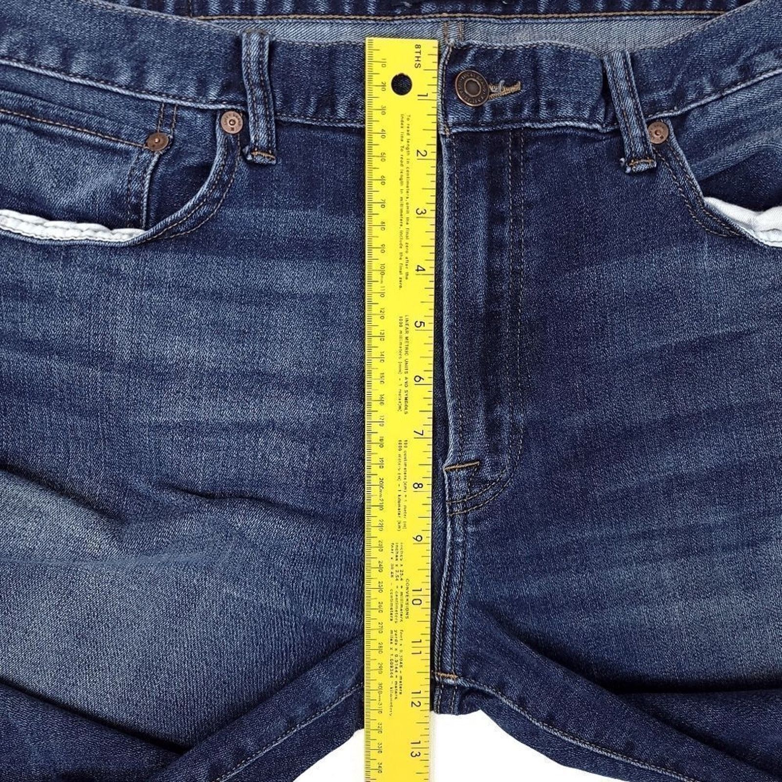 Lucky Brand Lucky Brand 121 Slim Jeans Mens 38x31 Dark Blue Stretch Size US 38 / EU 54 - 5 Thumbnail