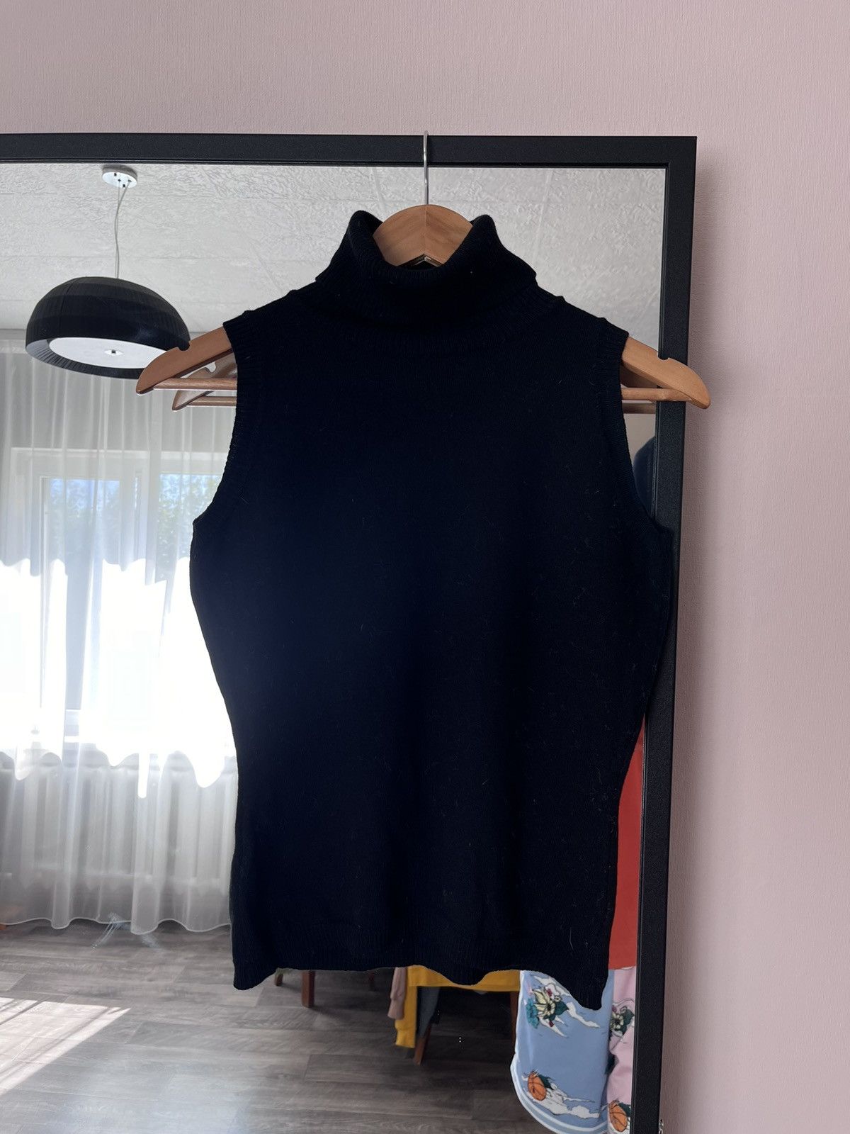 Versus Versace Vintage Versus Gianni Versace Turtleneck Vest sweater Size L / US 10 / IT 46 - 4 Thumbnail