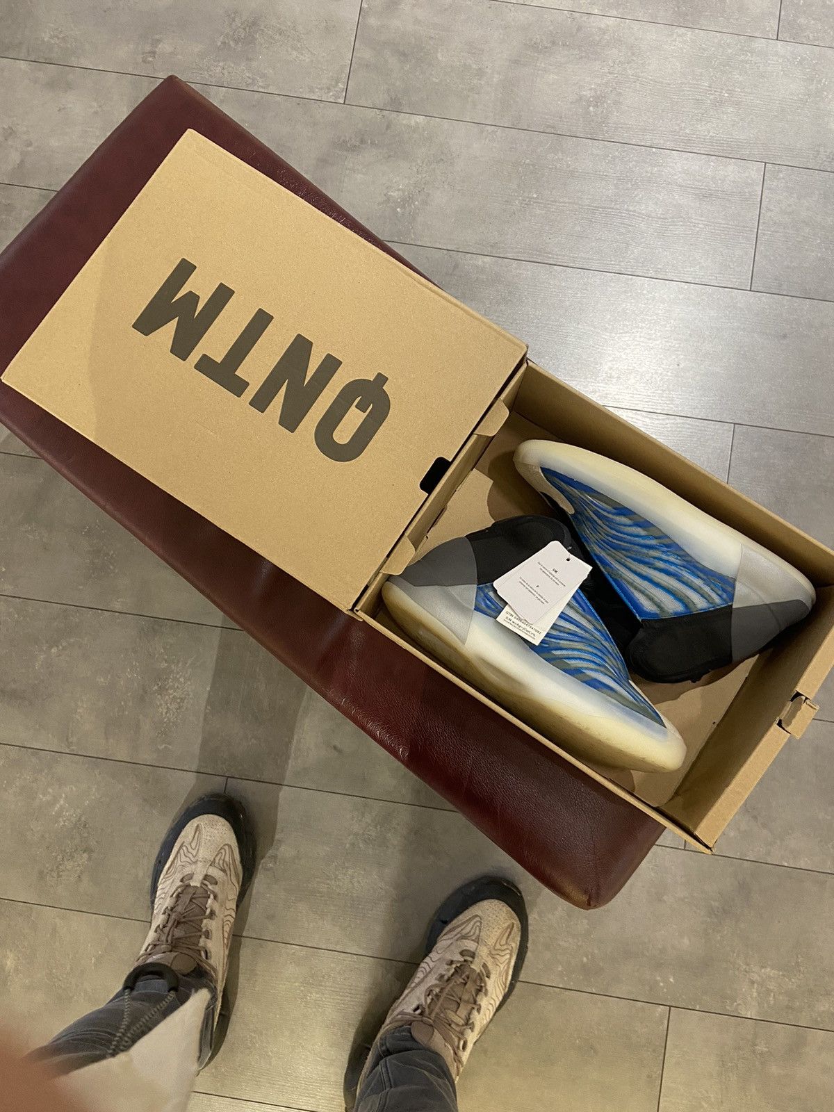 Adidas × Yeezy adidas yeezy qntm frozen blue Size US 5.5 / IT 35.5 - 1 Thumbnail
