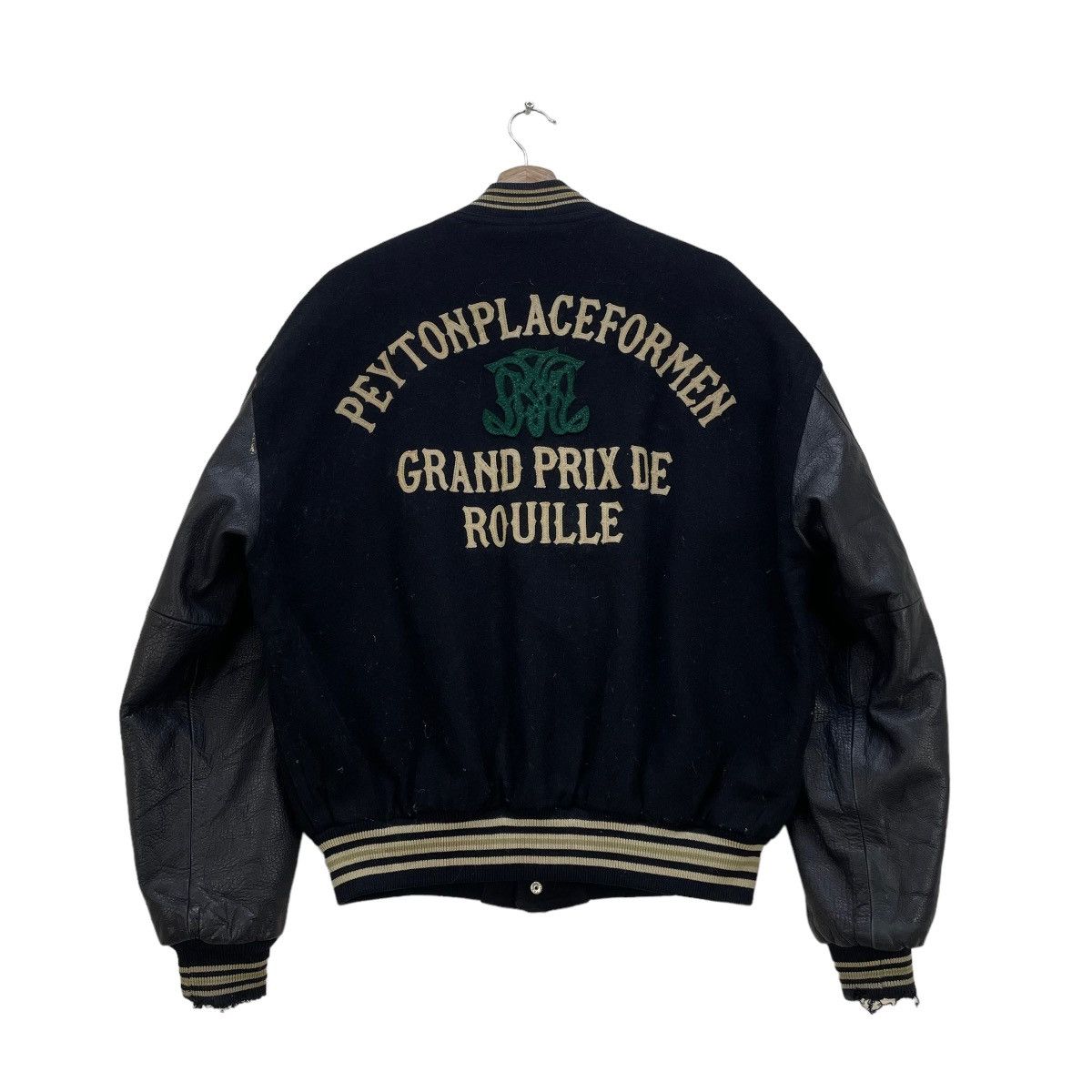 PPFM 🔥Vintage Peyton Place For Men GranprixVarsity Letterman Size US M / EU 48-50 / 2 - 3 Thumbnail