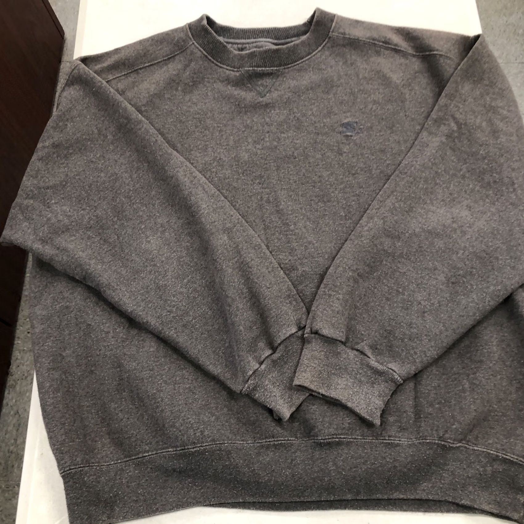 Starter VINTAGE Starter Pro 80 Crew Neck Heavy Weight Sweatshirt L Gray Mens 90s Pullover Size US L / EU 52-54 / 3 - 4 Thumbnail
