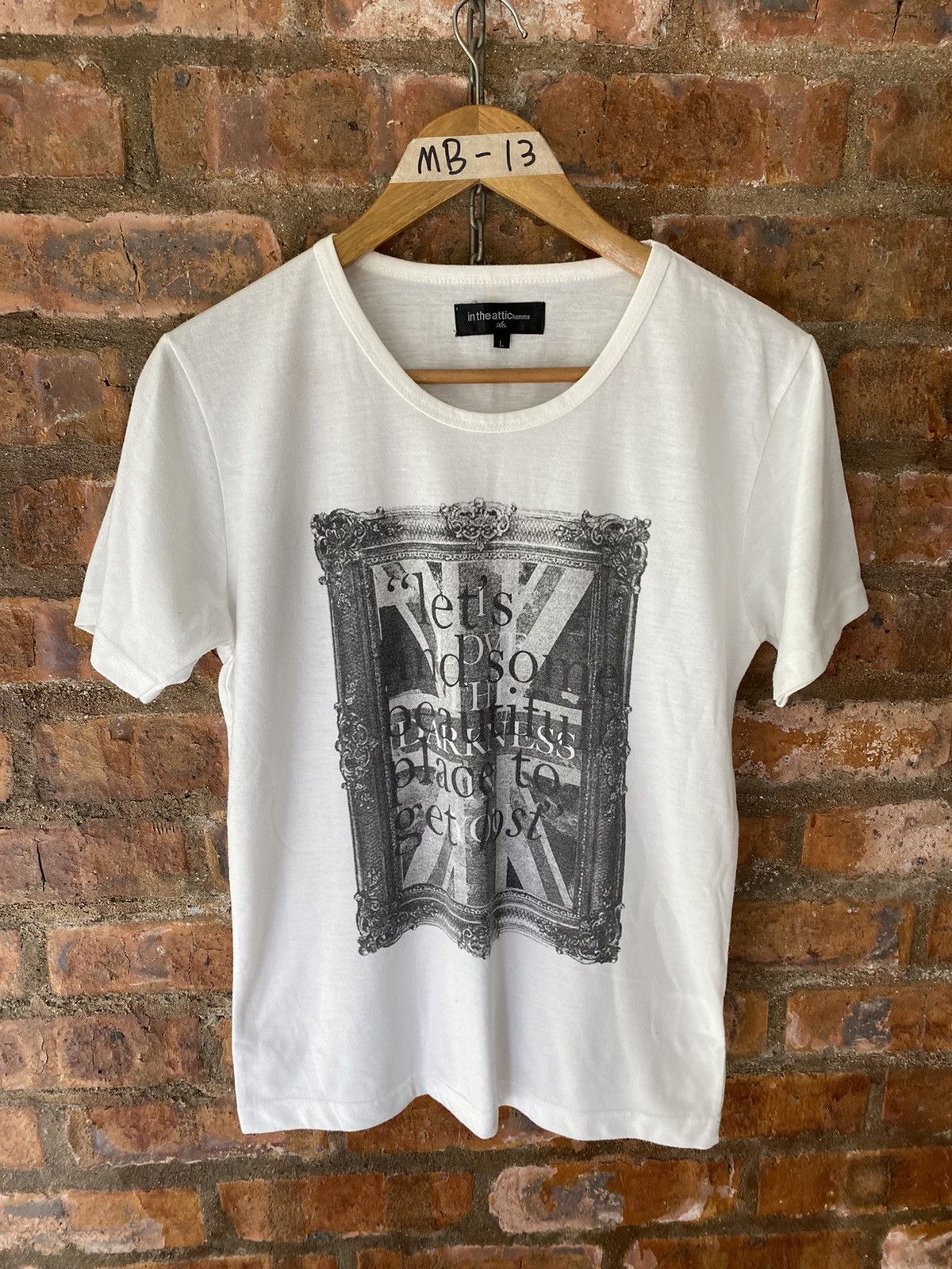 In The Attic 2000s Punk UK poem Vkei tee Size US S / EU 44-46 / 1 - 2 Thumbnail
