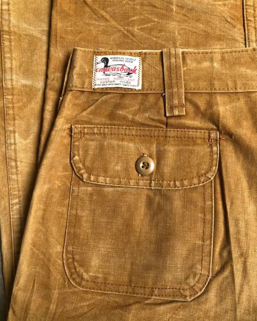 Vintage Vtg. 70's Canvasback Hunting Pants Size US 30 / EU 46 - 2 Thumbnail