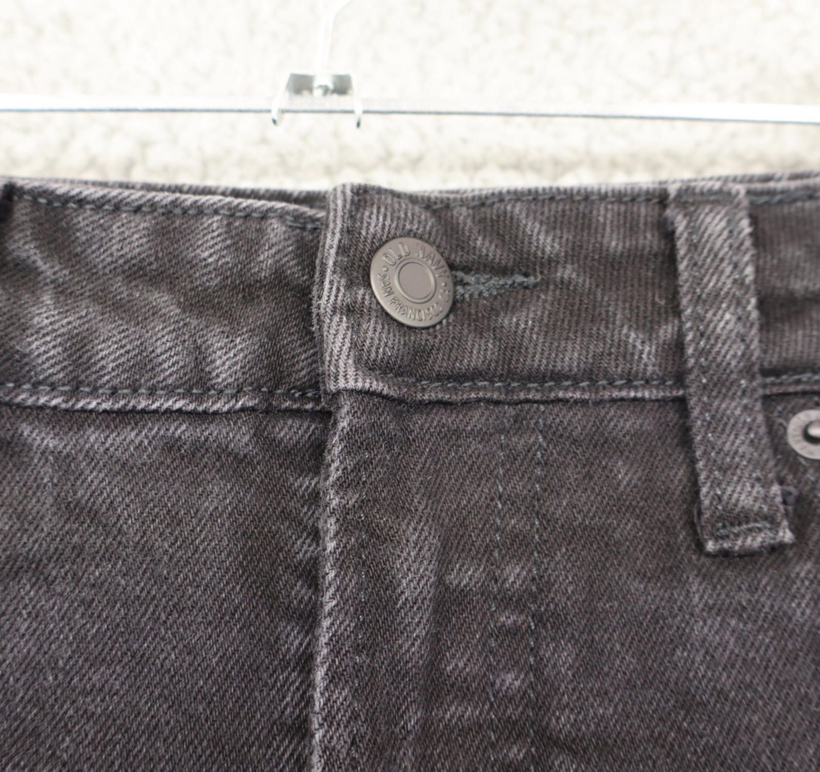 Old Navy Old Navy High Rise OG Straight Cut Off Shorts 10 Black W30 Size 32" / US 10 / IT 46 - 2 Thumbnail