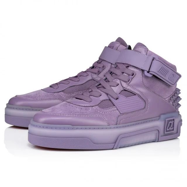 Christian Louboutin o1s1wg110625 Sneakers in Purple Size US 6 / EU 39 - 2 Thumbnail