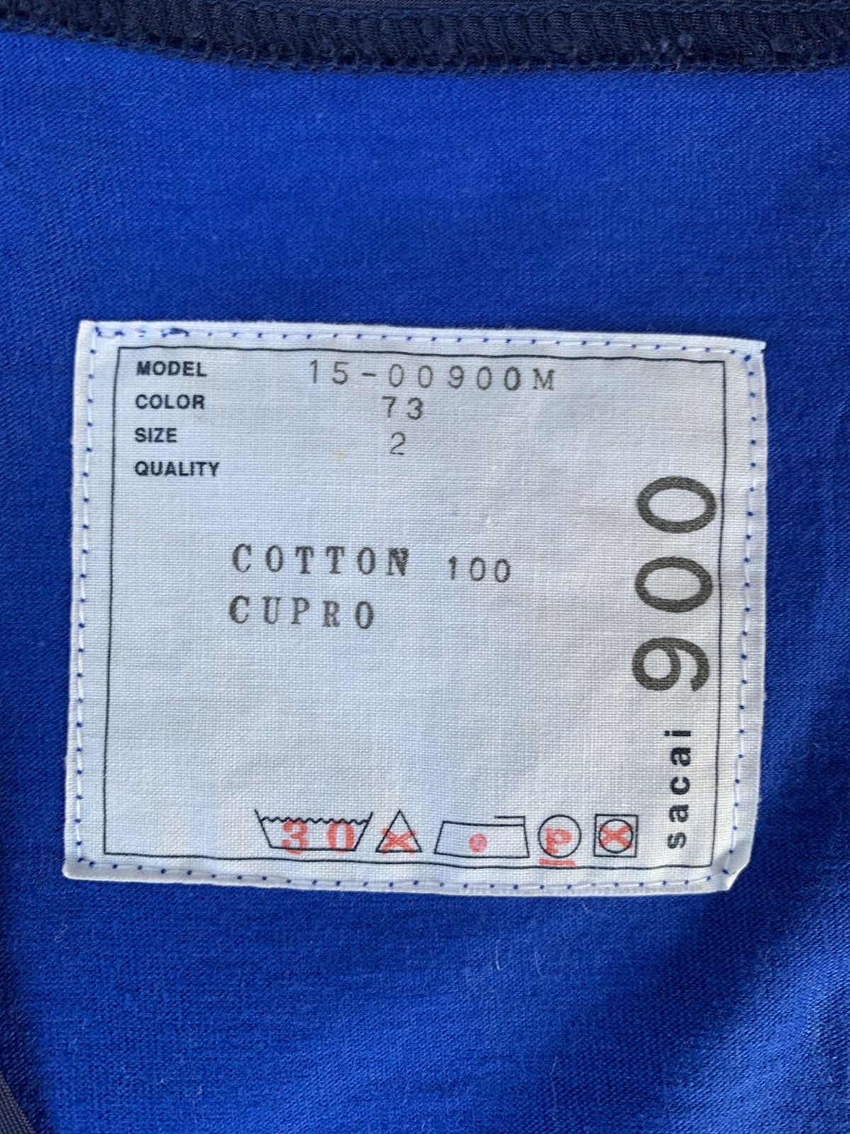 Sacai Sacai blue pocket Size US M / EU 48-50 / 2 - 3 Thumbnail