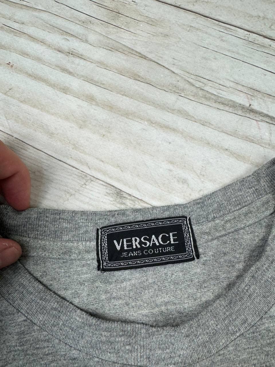 Versace Jeans Couture Vintage Versace Jeans Couture Big Logo T Shirt Size US L / EU 52-54 / 3 - 11 Thumbnail