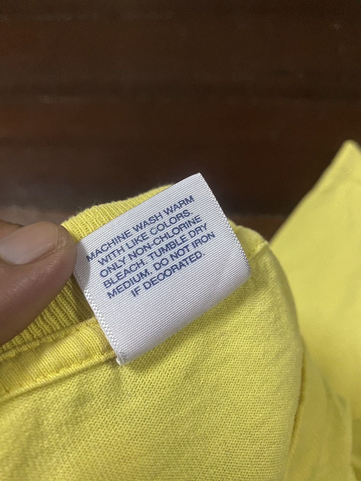 Band Tees Vintage Y2K Supreme X Bad Brains baggy yellow Tee Size US XL / EU 56 / 4 - 12 Thumbnail