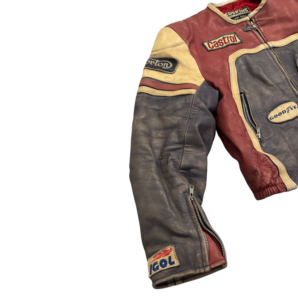 Other Redskins leather biker jacket Size US XL / EU 56 / 4 - 12 Thumbnail