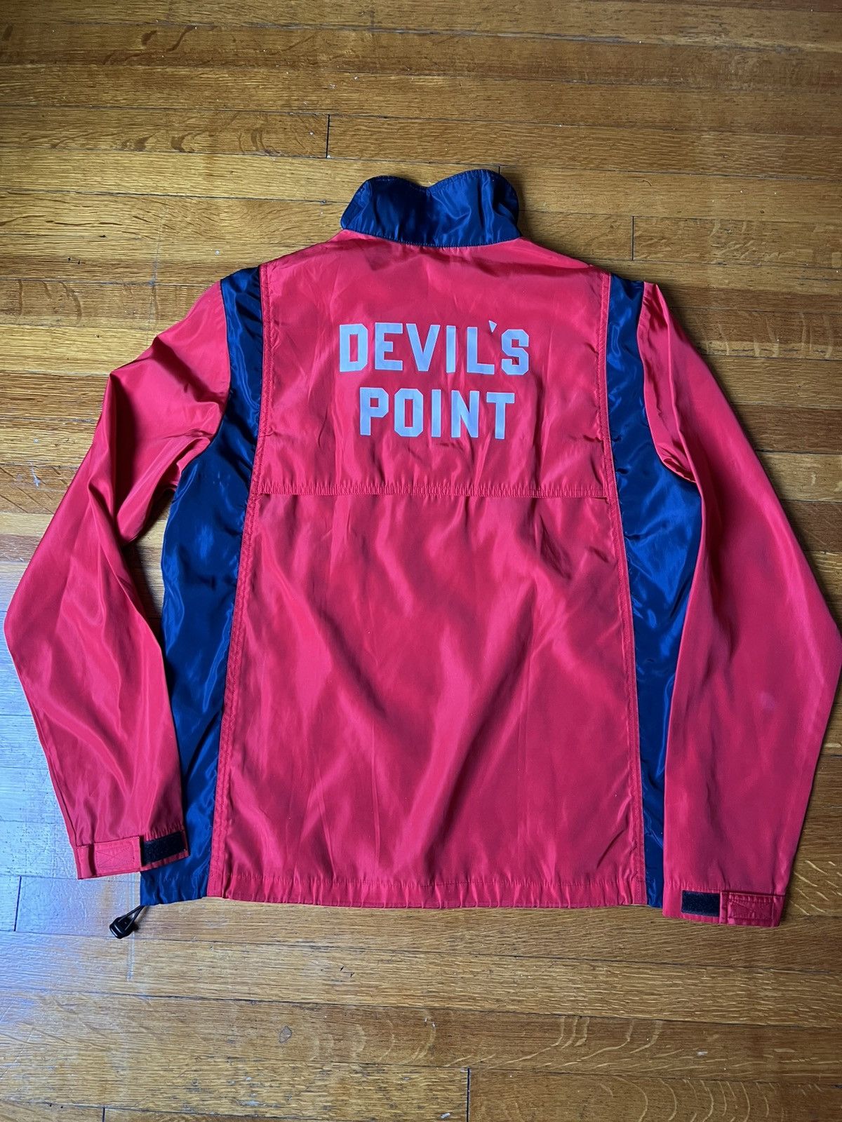 Supreme Supreme devils point half zip windbreaker jacket | Grailed