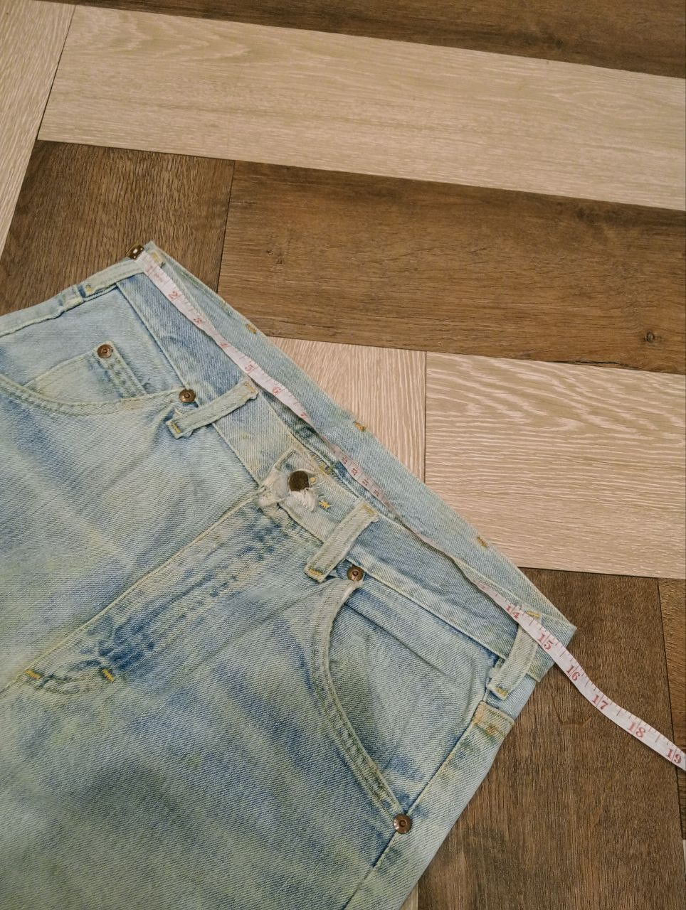 Lee VINTAGE LEE RIDERS TALON ZIPPER JEANS Size US 31 - 17 Thumbnail