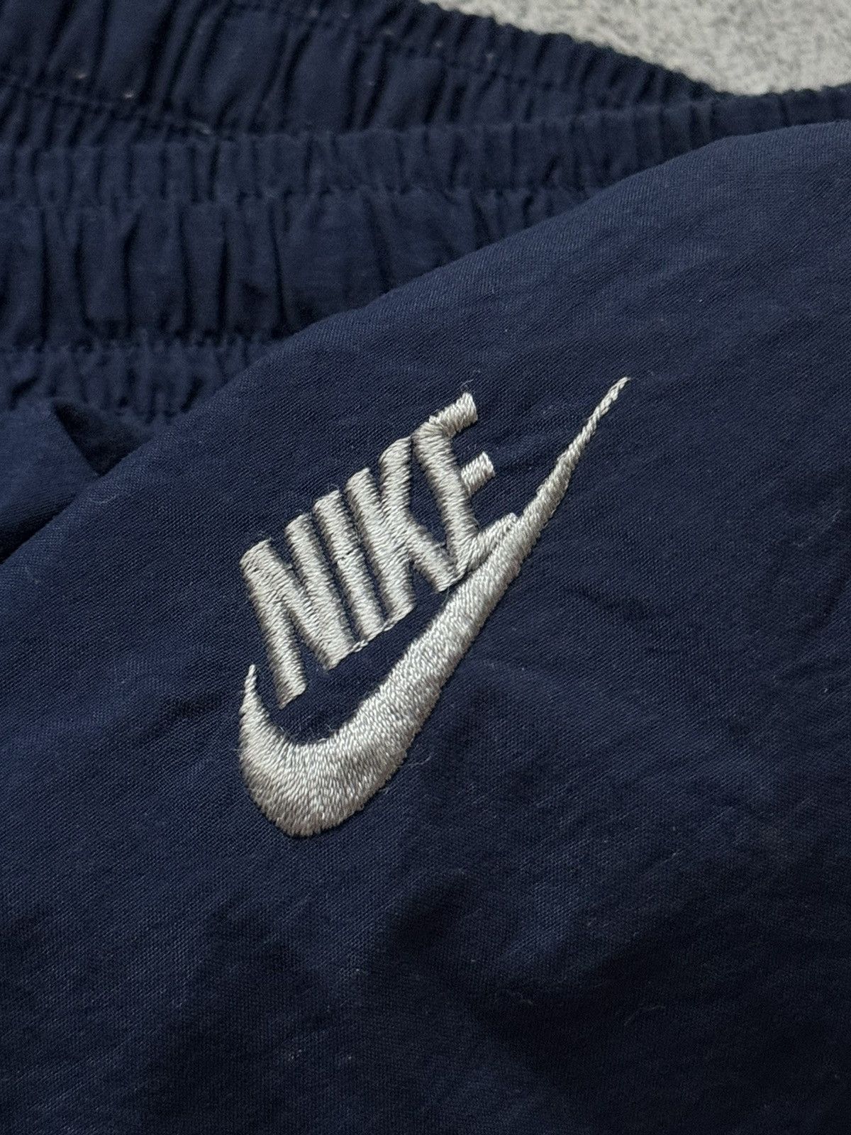 Nike × Vintage Nike XL swoosh nylon jogger sweat track pant trouser baggy Size US 39 - 9 Thumbnail