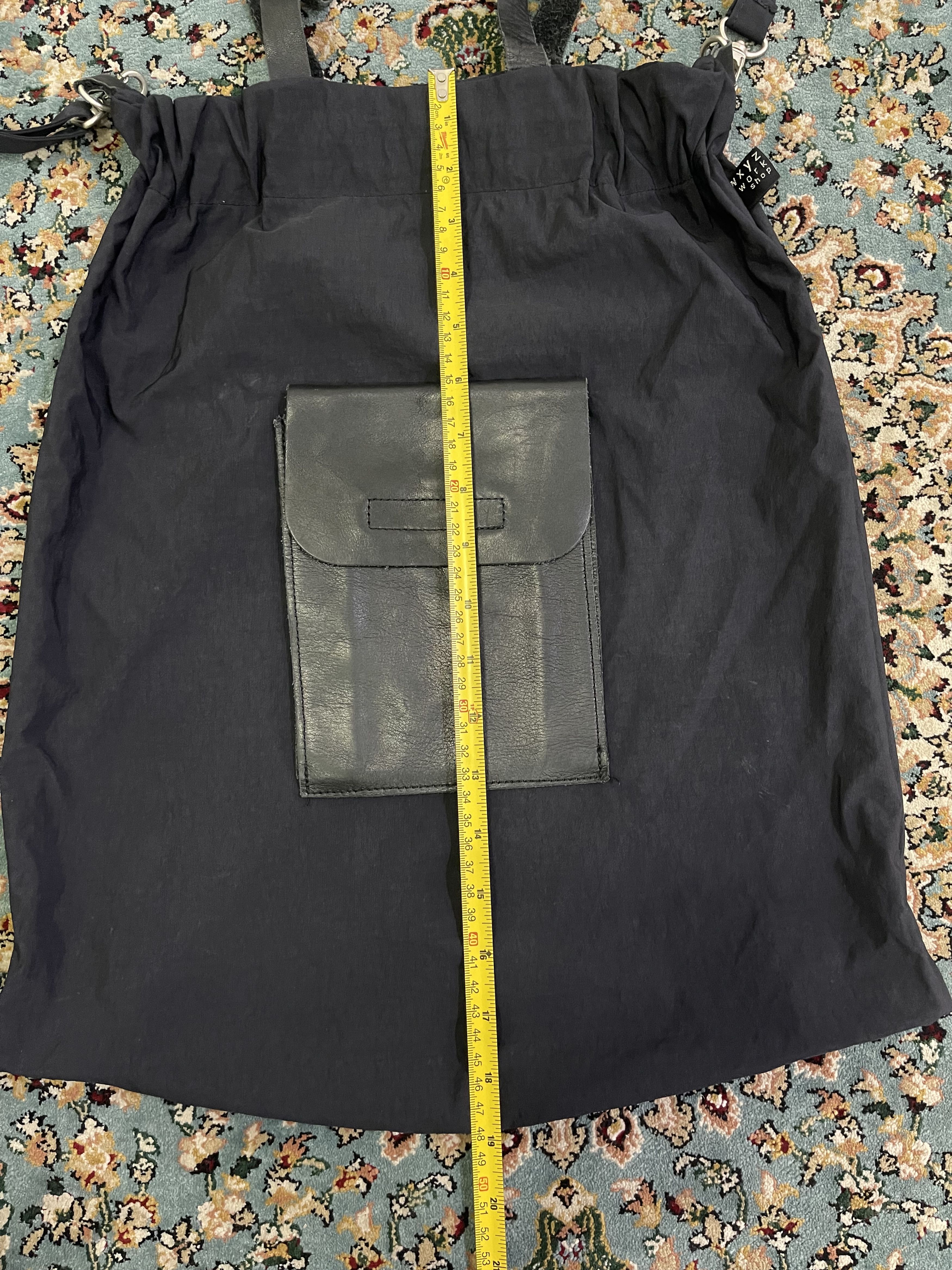 Yohji Yamamoto WXYZ Workshop by Yohji Yamamoto Slingbag Leather Pocket Size ONE SIZE - 5 Thumbnail