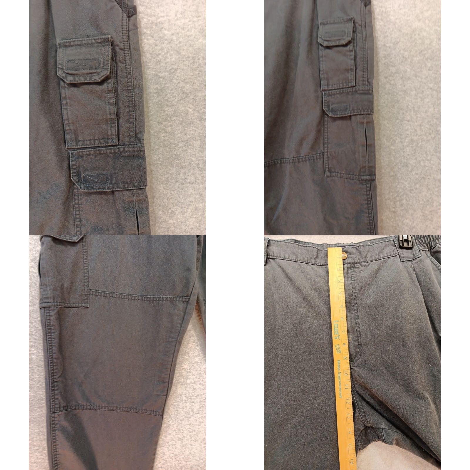 Vintage VINTAGE 511 Tactical Pants Men 42x32 Black Cargo Pants 5.11 Tactical 42 Regular Canvas Cotton Cargo Pocket Straight Leg GUC Size US 42 / EU 58 - 8 Thumbnail