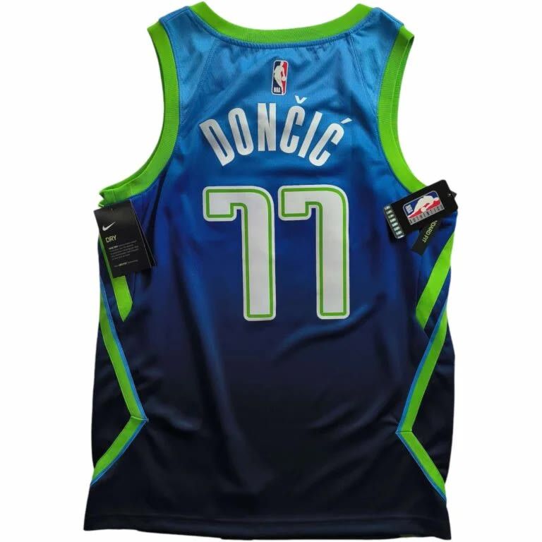 Nike NEW Dallas Mavericks Doncic Nike City Edition NBA jersey M Size US M / EU 48-50 / 2 - 2 Thumbnail