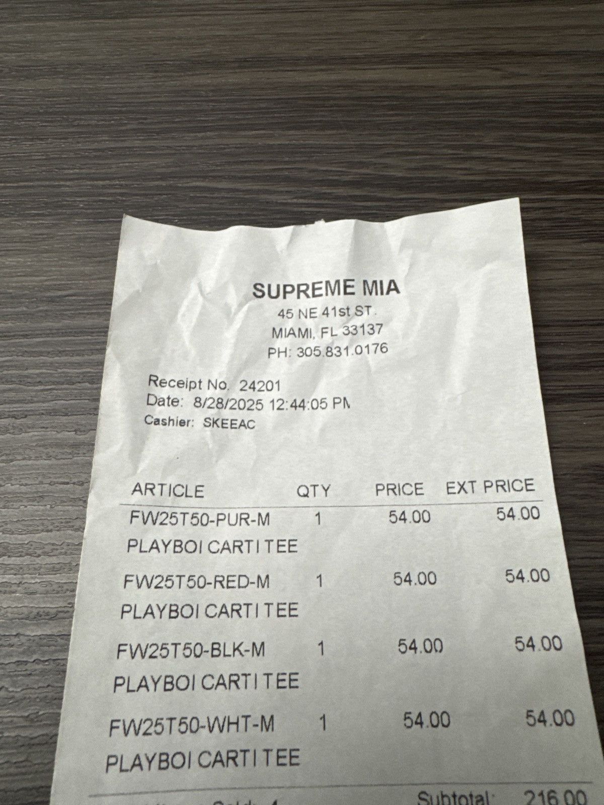 Supreme Supreme Playboi Carti Photo Tee Size US M / EU 48-50 / 2 - 4 Thumbnail