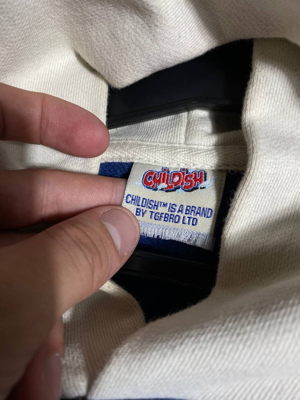 CHILDS × Vintage Childish Theme Park Big Logo Blue Hoodie Vintage Size US S / EU 44-46 / 1 - 18 Thumbnail