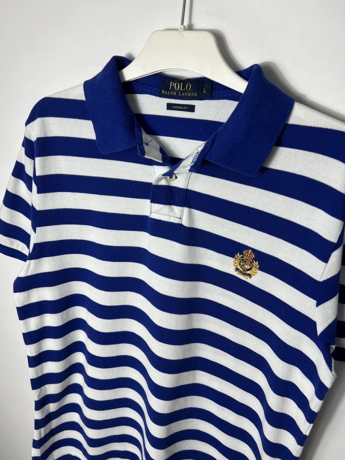 Polo Ralph Lauren Vintage Streetwear y2k Polo Ralph Lauren Striped Polo Shirt Size US L / EU 52-54 / 3 - 2 Thumbnail
