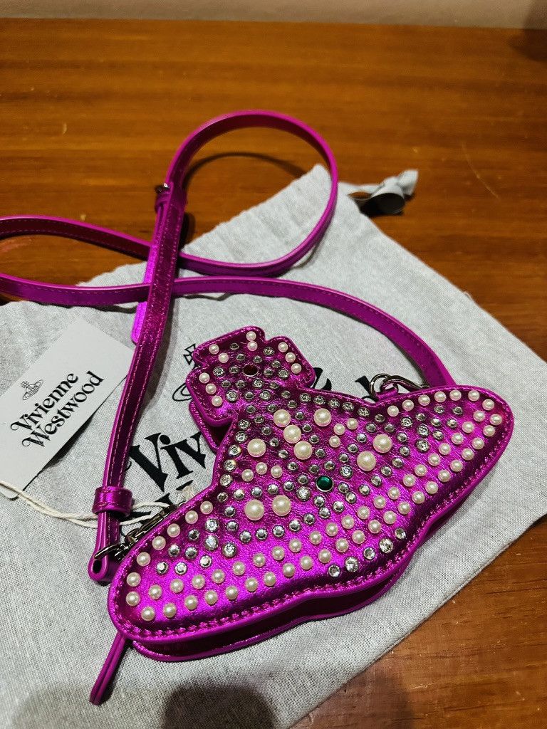 Vivienne Westwood Vivienne westwood Injected orb irridescent Crossbody Bag Size ONE SIZE - 3 Thumbnail