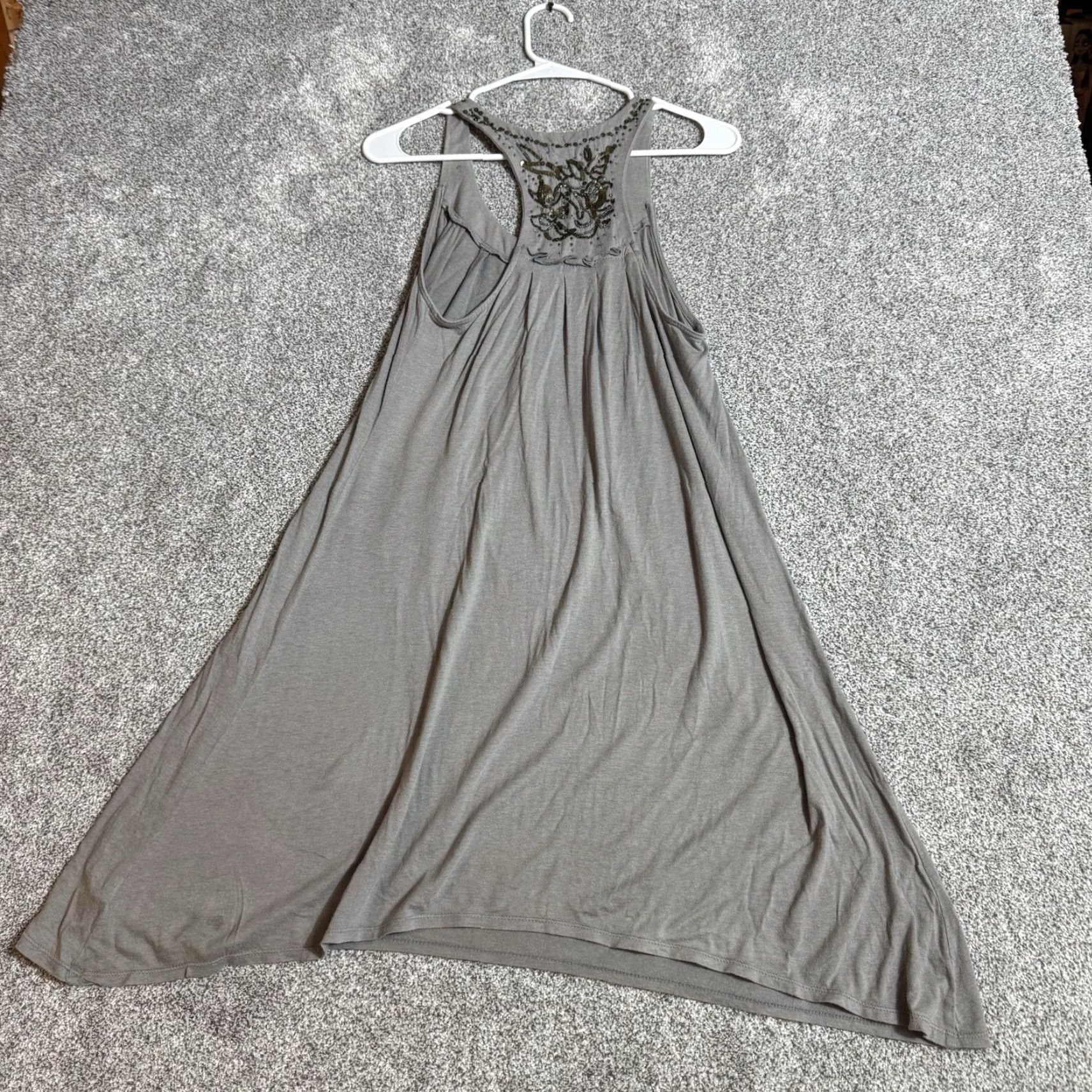 American Eagle Outfitters American Eagle Outfitters Dress Medium Boho Sequins Beaded Embellished Ethereal Romantic A-Line Sundress Women Images: No Size M / US 6-8 / IT 42-44 - 6 Thumbnail