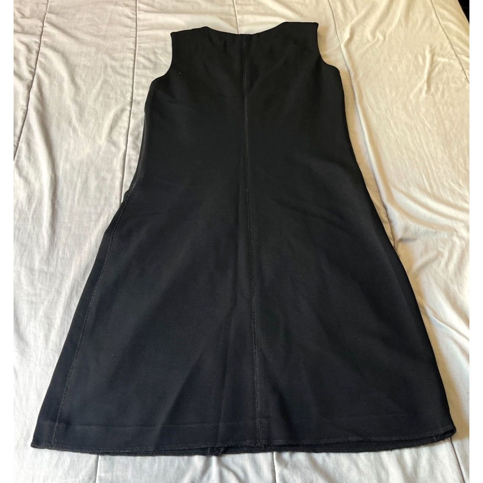 Peserico Peserico Womens Mini A-Line Dress Sleeveless Black Size 6 Italy Chic Classic A-line Dress Womens Size M / US 6-8 / IT 42-44 - 5 Thumbnail