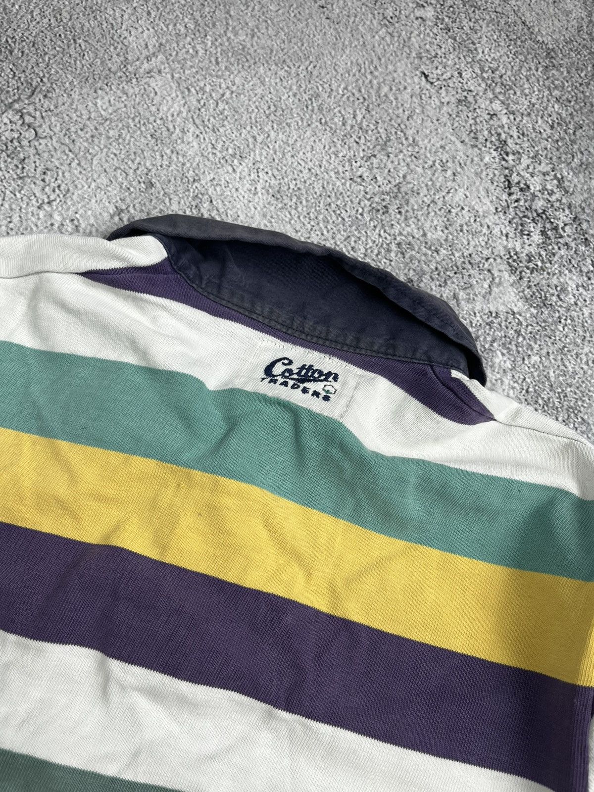 Rugby Ralph Lauren Vintage 80s Cotton Traders World Cup 1989 Rugby Shirt 1980s Size US M / EU 48-50 / 2 - 16 Thumbnail