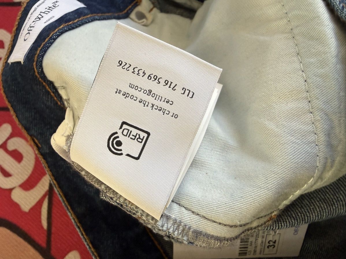 Off-White Off-White Jeans UOarr tab zip Size US 32 / EU 48 - 7 Thumbnail