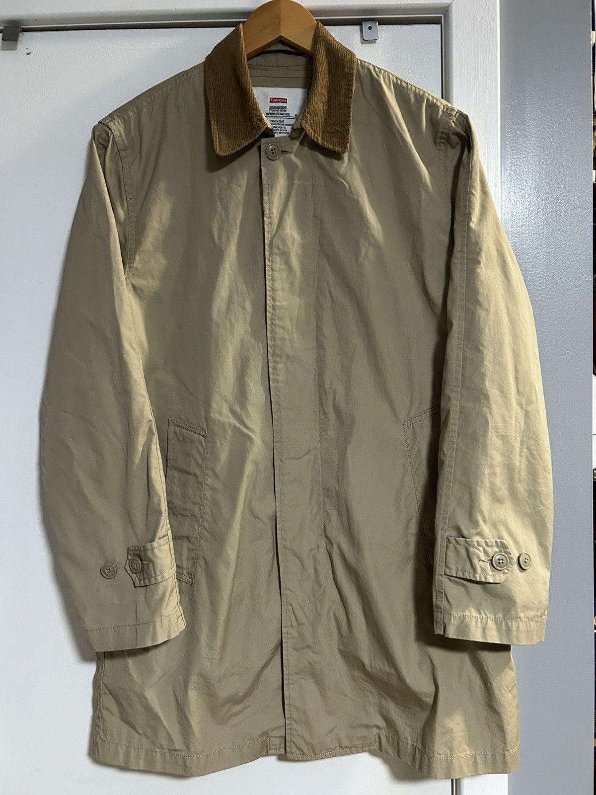 Supreme Supreme Leopard Lining Trench Coat FW11 | Grailed