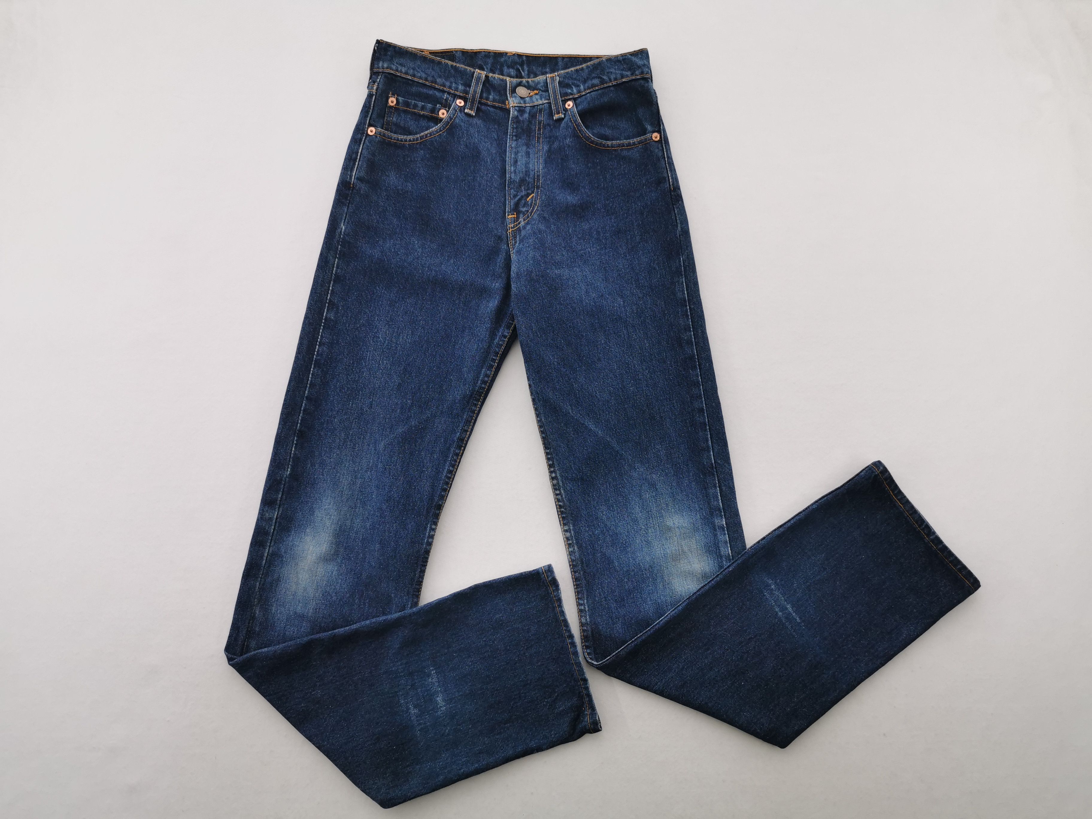 Levi's Vintage Levis Lot 519 Denim Jeans Made In USA Size 28/28x36 Size US 28 / EU 44 - 4 Thumbnail