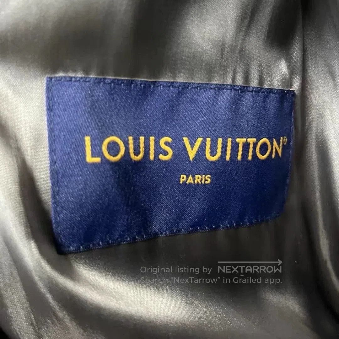 Louis Vuitton gray logo-printed long sleeve jacket. Size US M / EU 48-50 / 2 - 5 Thumbnail
