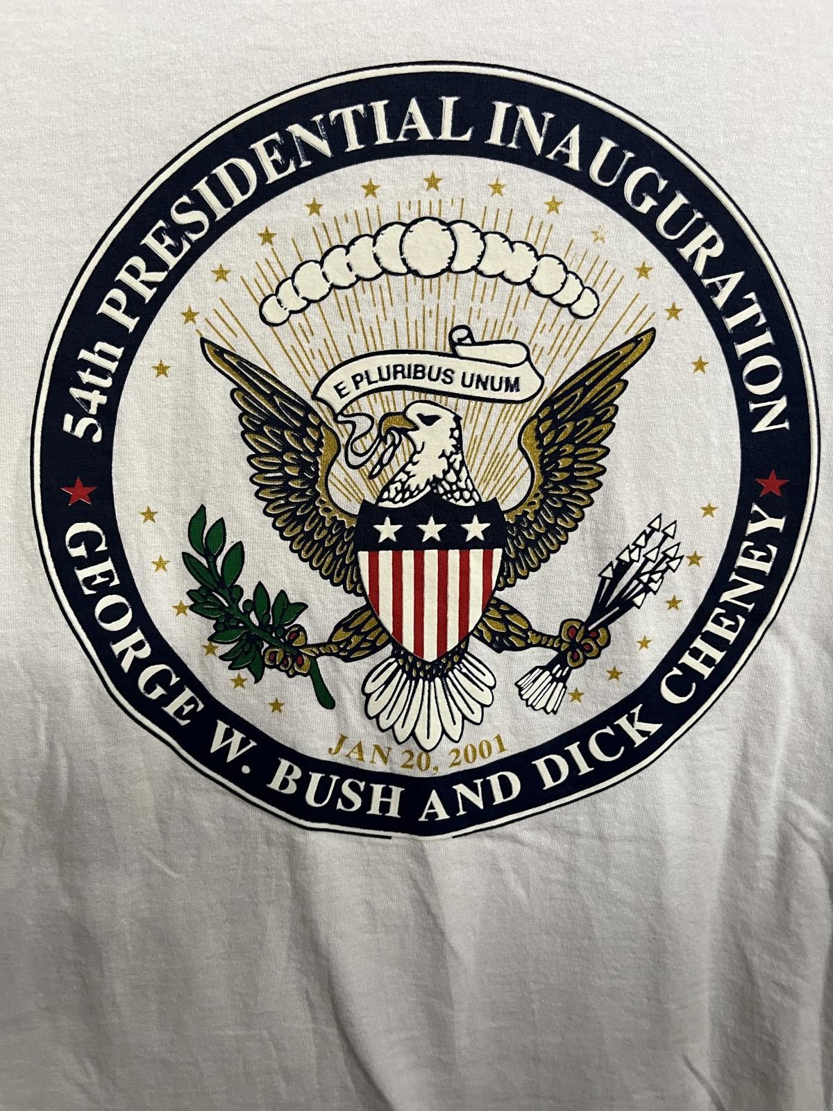 Delta VTG Tee 54th Presidential Inauguration Bush and Cheney Size US XL / EU 56 / 4 - 3 Thumbnail
