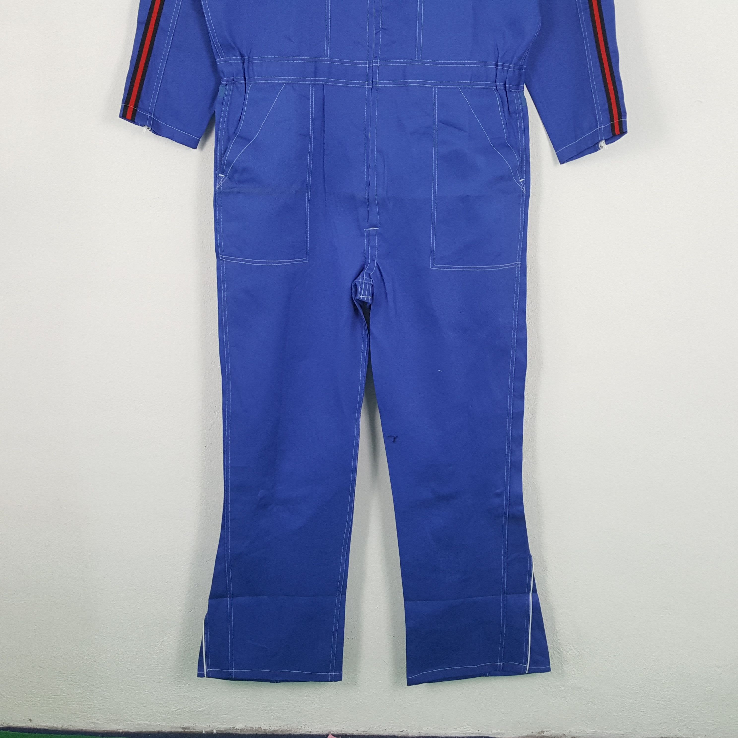 Japanese Brand × Vintage Vintage KAWASAKI Racing Japanese Team Coverall Jacket Size US L / EU 52-54 / 3 - 6 Thumbnail