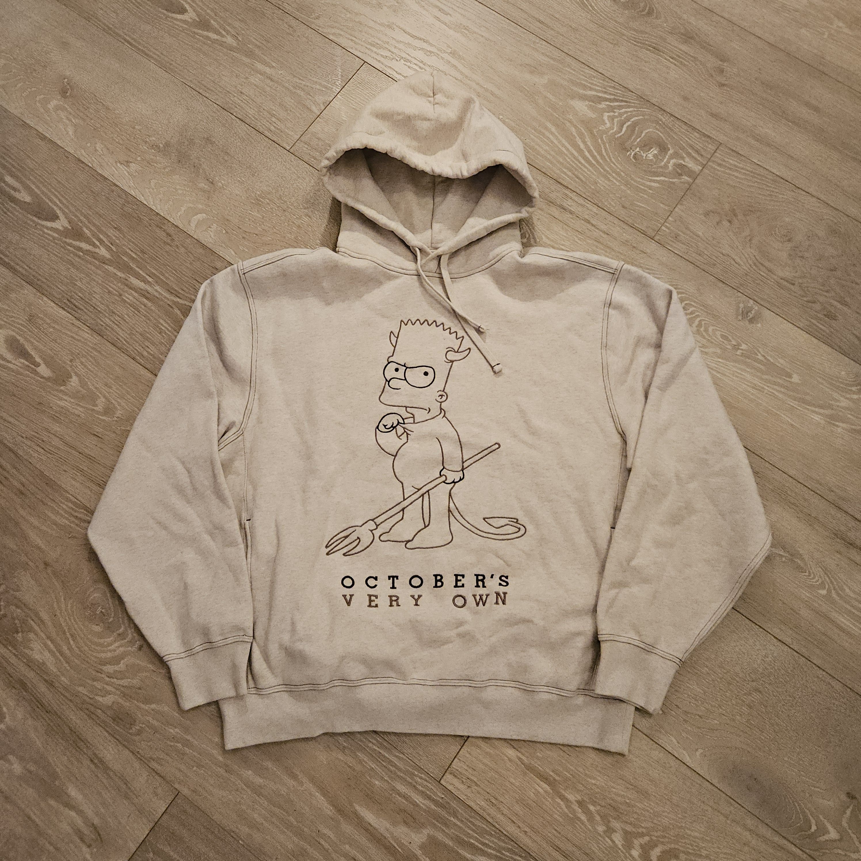October's Very Own × The Simpsons OVO x Simpsons Embroidered Bart Hoodie Size US L / EU 52-54 / 3 - 1 Thumbnail