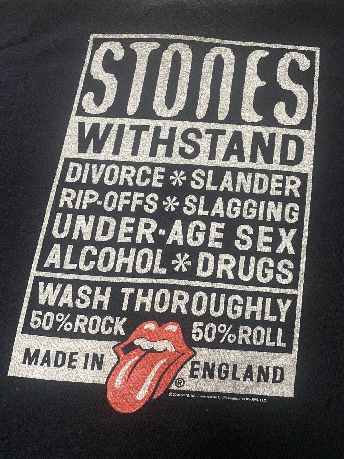Band Tees × The Rolling Stones × Vintage ‼️RARE‼️VINTAGE ROLLING STONES ESTABLISHED AT 1962 SHIRT TER🔥 Size US L / EU 52-54 / 3 - 11 Thumbnail