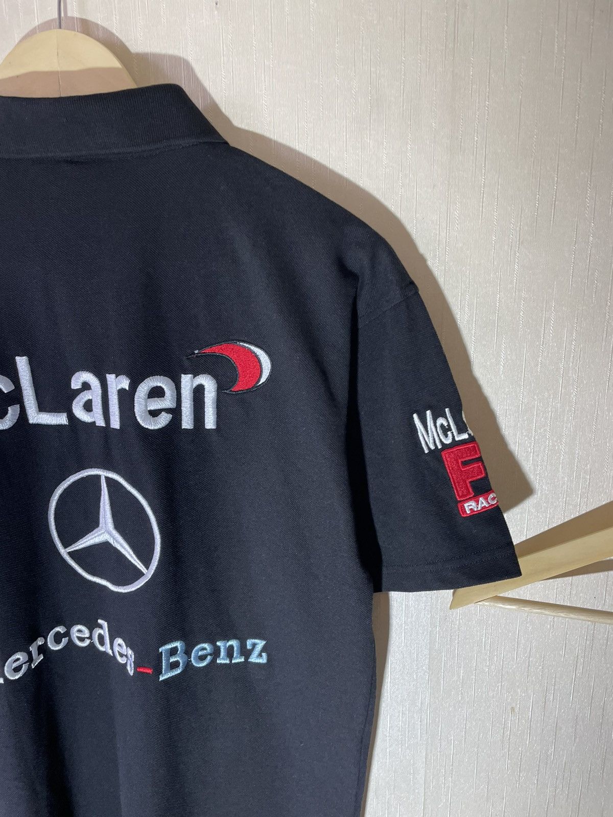Mercedes-Benz × Vintage Mercedes Benz McLaren Mobil 1 vintage racing polos Size US M / EU 48-50 / 2 - 3 Thumbnail