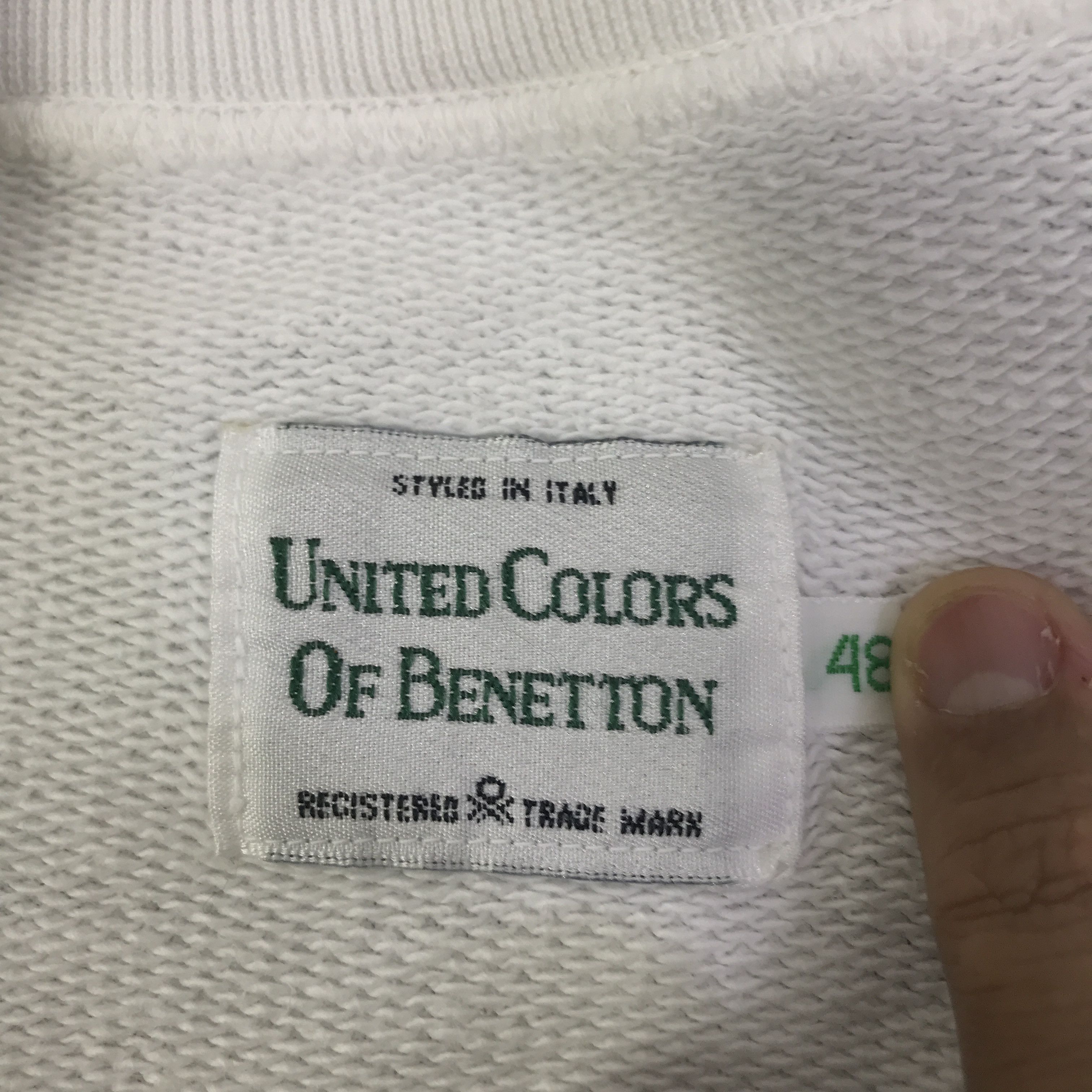 United Colors Of Benetton united colors of benetton Sweatshirt K109B21 Size US M / EU 48-50 / 2 - 12 Thumbnail