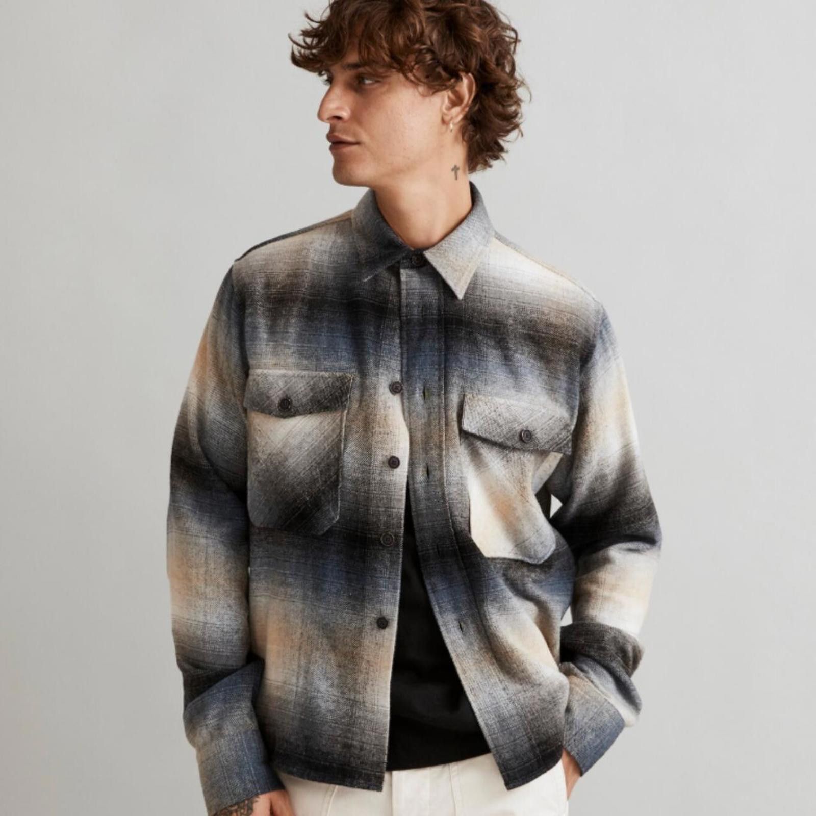 Corridor Corridor NYC Ombre Plaid Kingston Jacket Size US XS / EU 42 / 0 - 2 Thumbnail