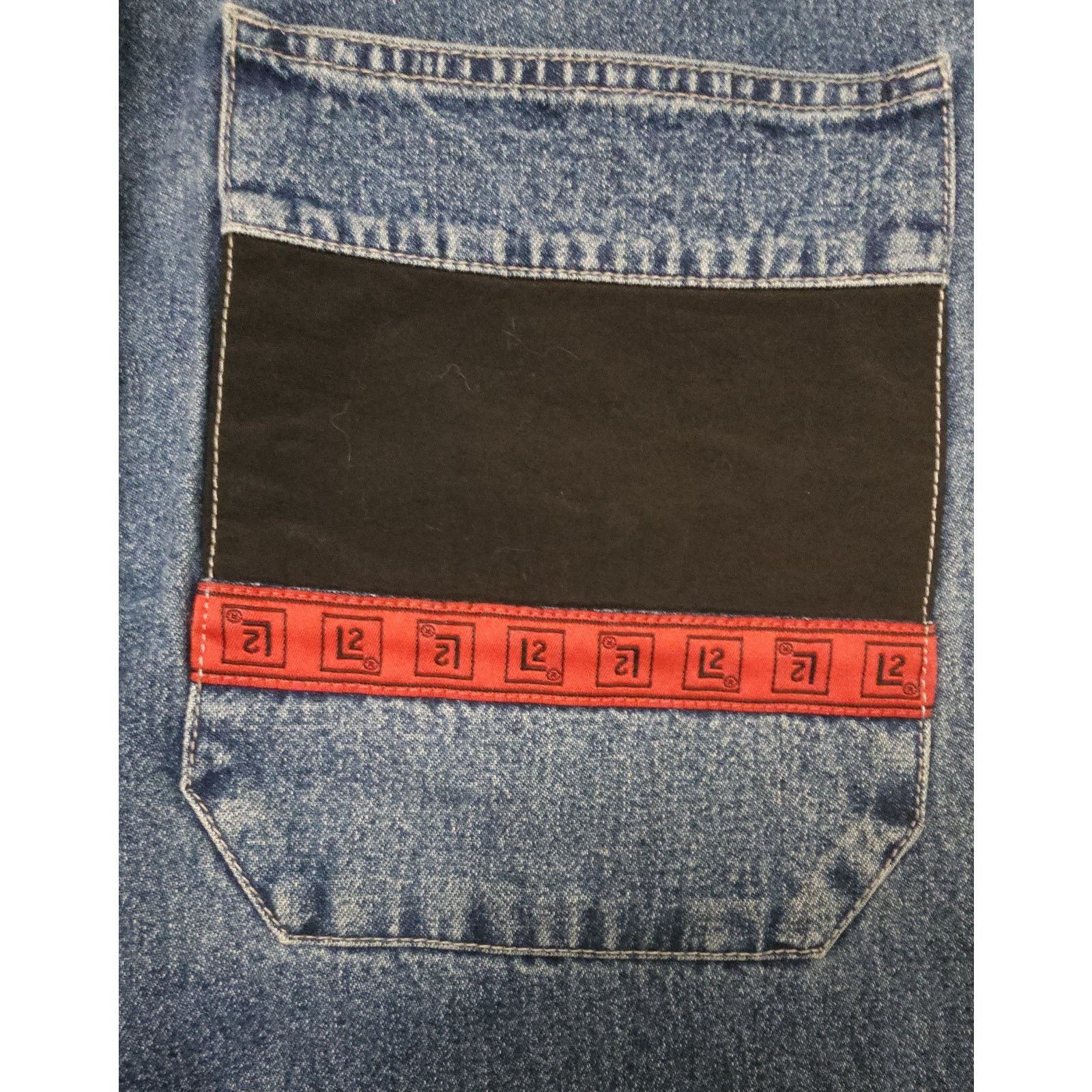 Levi's VTG LEVIS L2 BAGGY STRAIGHT CARPENTER SKATER Hong Kong Y2K Size US 29 - 7 Thumbnail