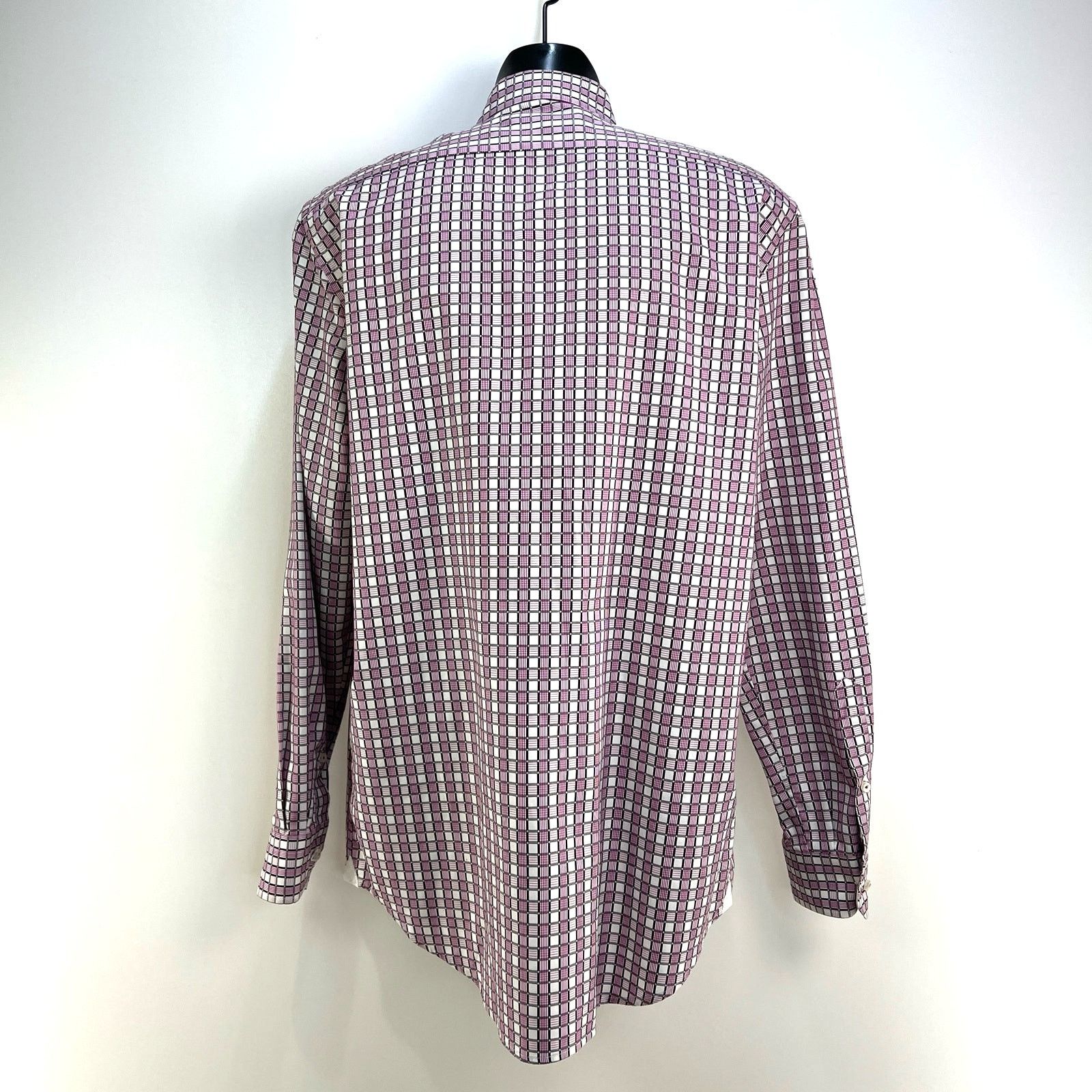 Vintage Robert Graham Button Down Shirt Check Grid Print Size US M / EU 48-50 / 2 - 11 Thumbnail