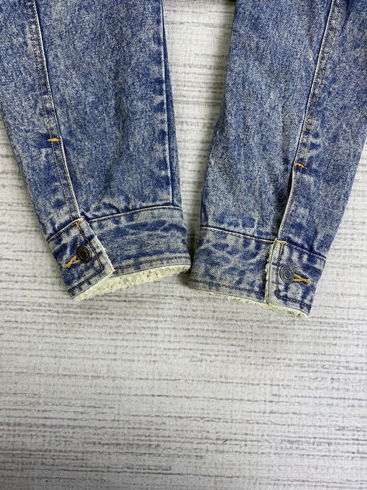Issey Miyake Jungle Storm Denim Blue Multipocket Sherpa Denim Jacket Size US L / EU 52-54 / 3 - 9 Thumbnail