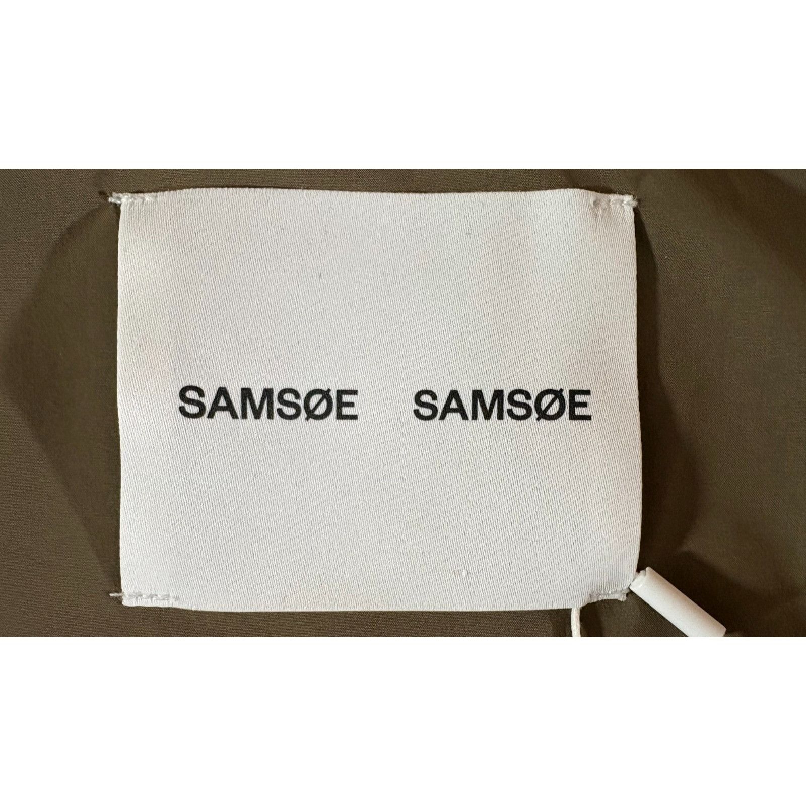 Samsoe Samsoe SAMSOE SAMSOE Sapally shirt jacket size XL color canteen NWT Size US XL / EU 56 / 4 - 2 Thumbnail