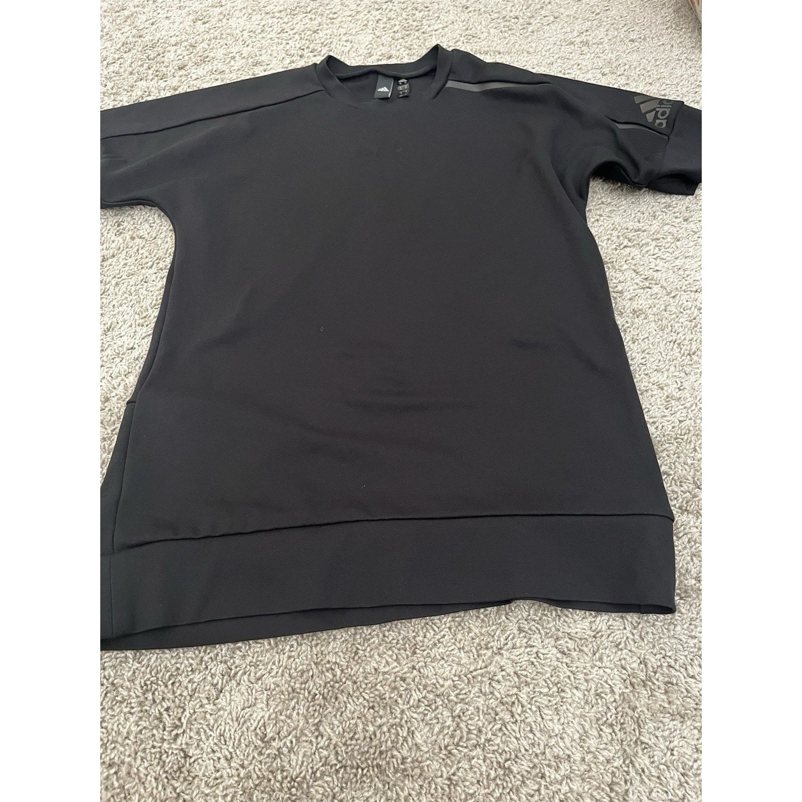 Adidas Adidas M Black Athletic Training Cycling Rear Zip Pocket Size US M / EU 48-50 / 2 - 9 Thumbnail