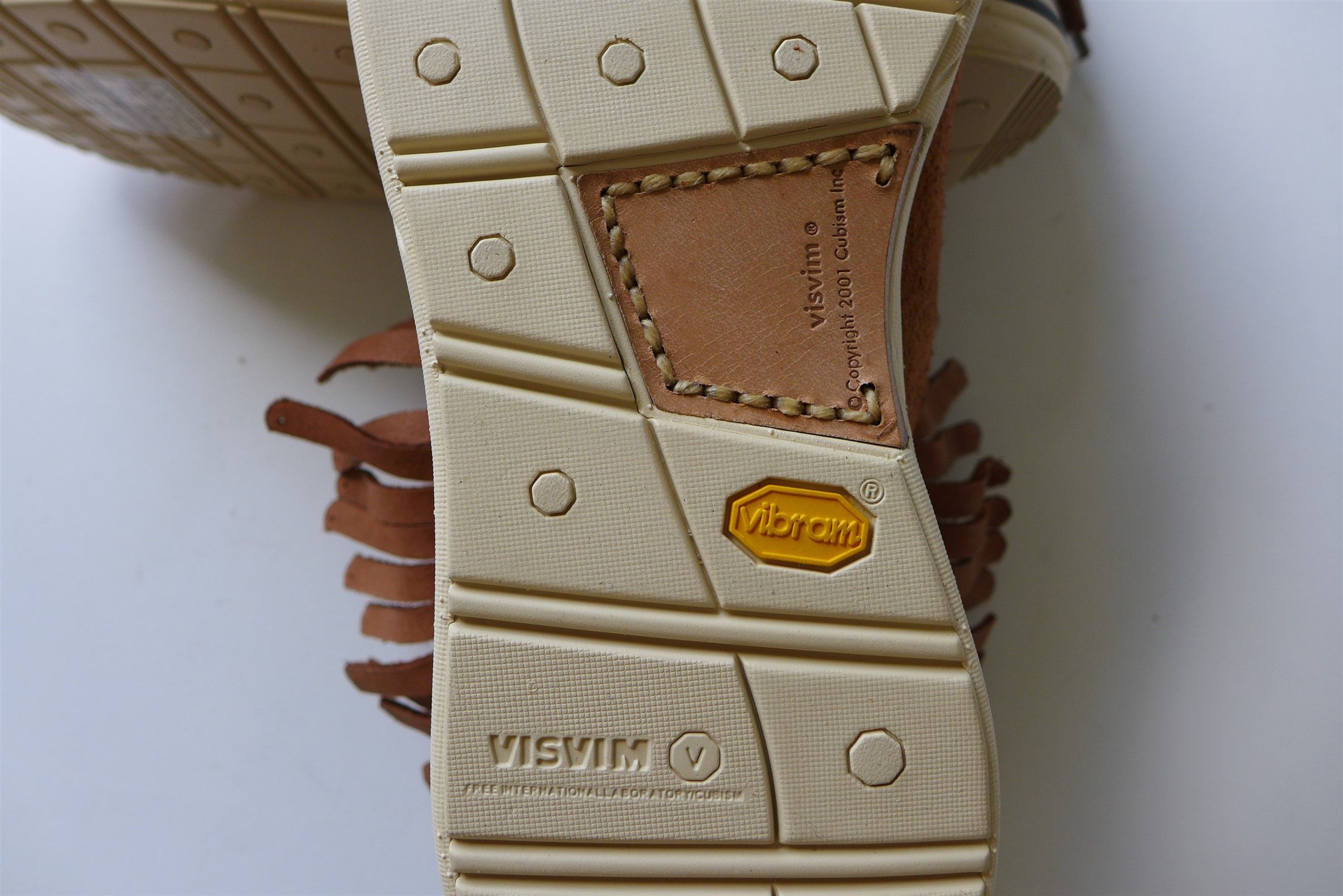 Visvim Visvim FBT Shaman Folk Beaded Sneakers - Light Brown Suede Size US 10 / EU 43 - 19 Thumbnail