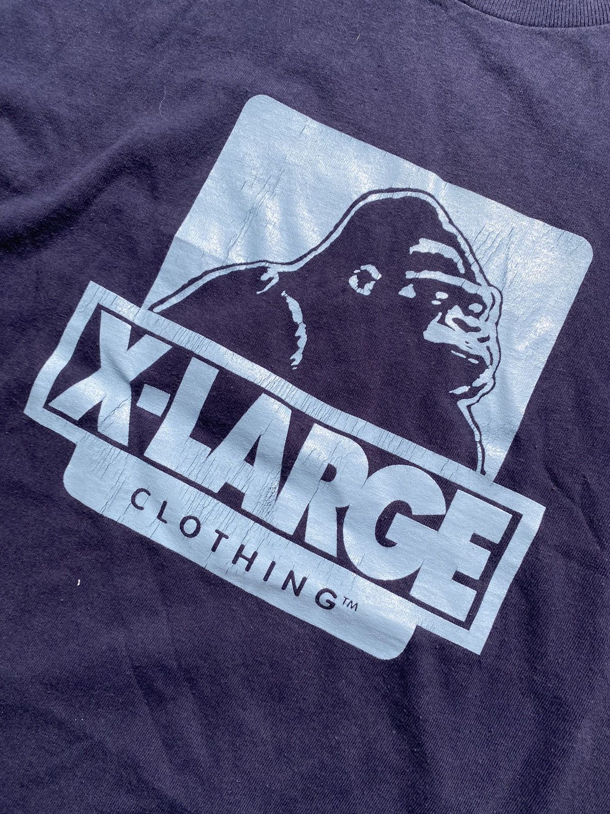 Vintage × Xlarge X-Large T-shirt Logo Size US XL / EU 56 / 4 - 2 Thumbnail