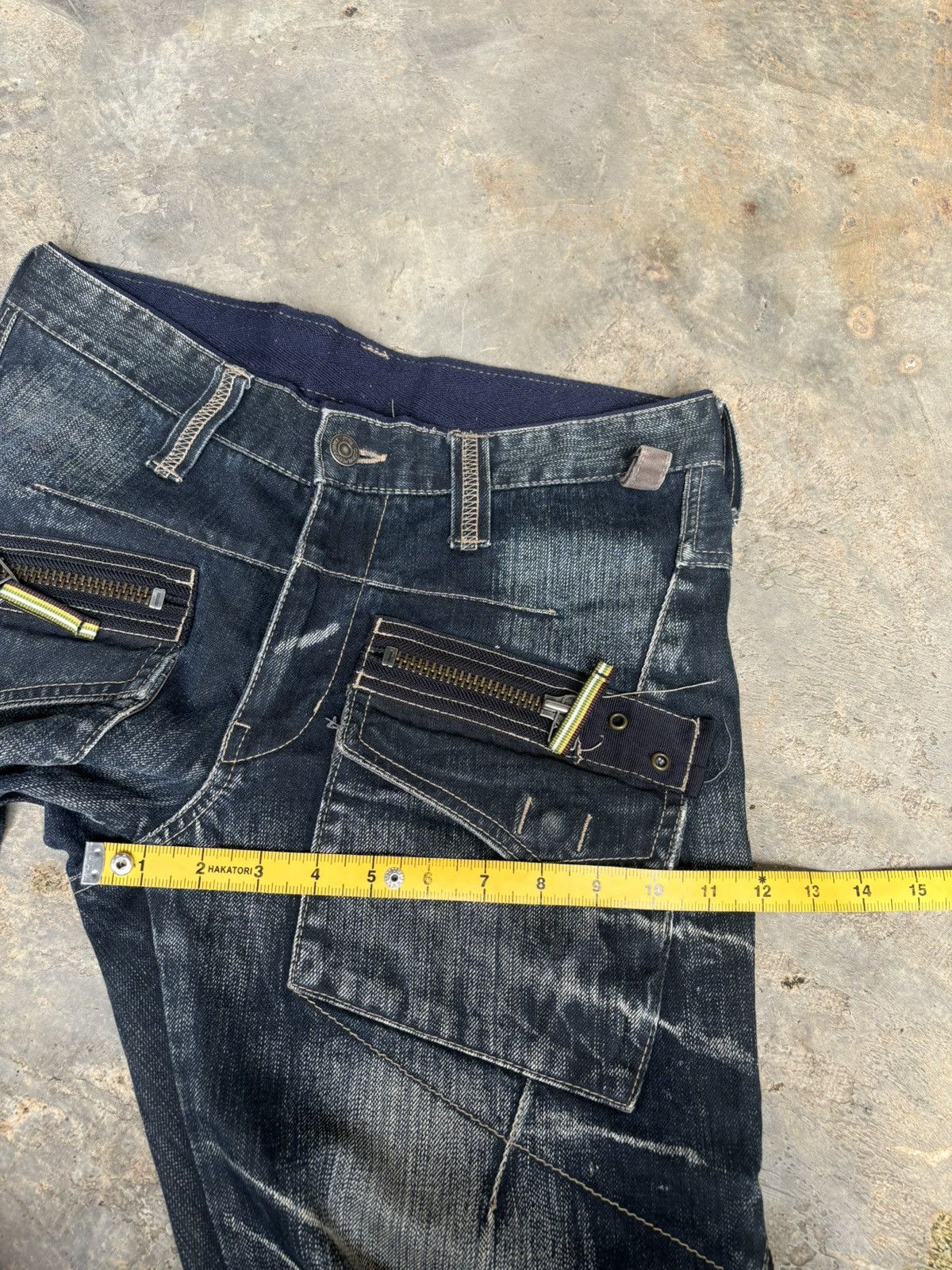 If Six Was Nine × Japanese Brand × PPFM PPFM Multi Zipper Ifsixwasnine Lgb Style Jeans Size US 29 - 9 Thumbnail