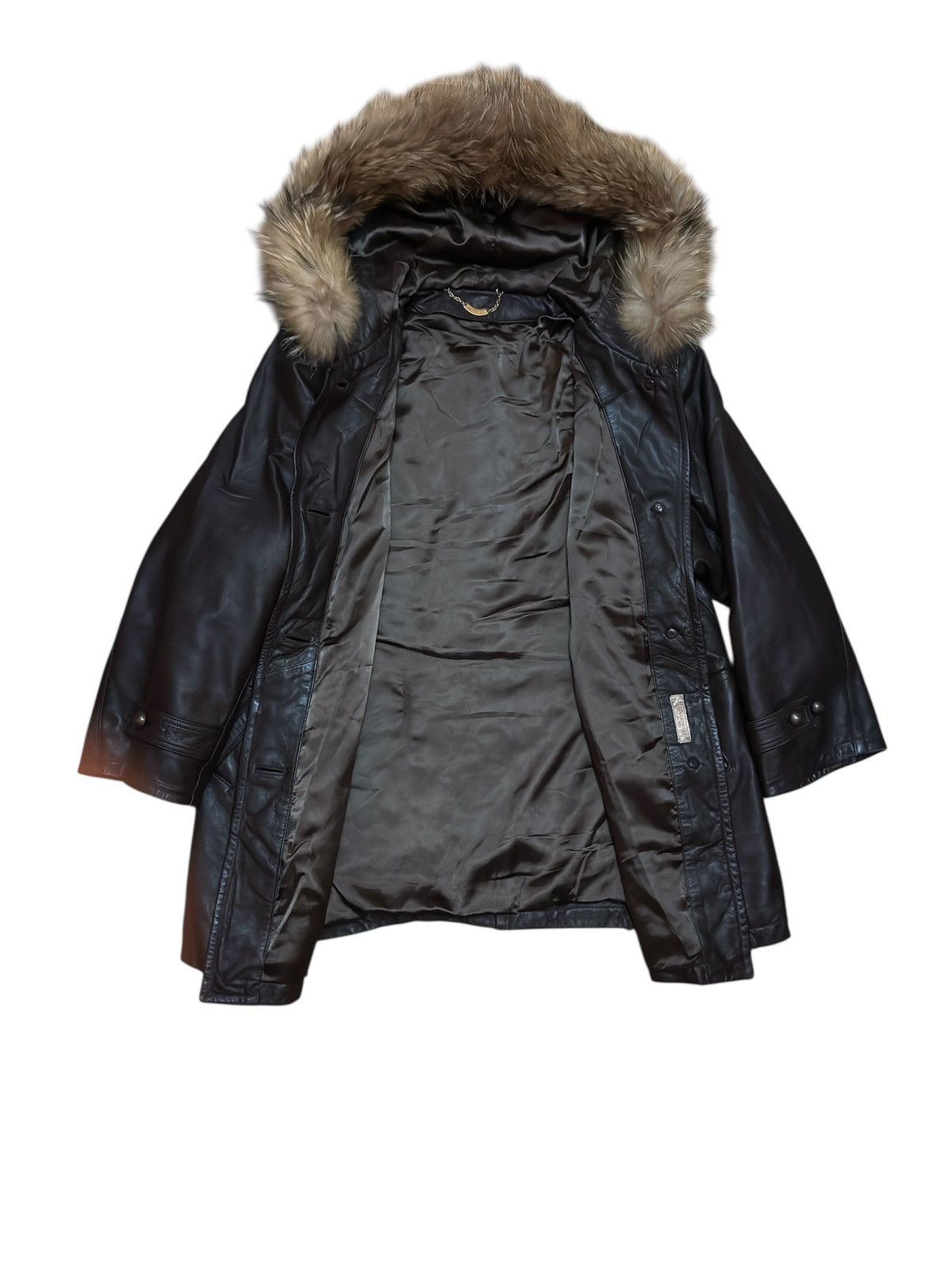 Marina Rinaldi Vintage Marina Rinaldi leather jacket Size M / US 6-8 / IT 42-44 - 2 Thumbnail
