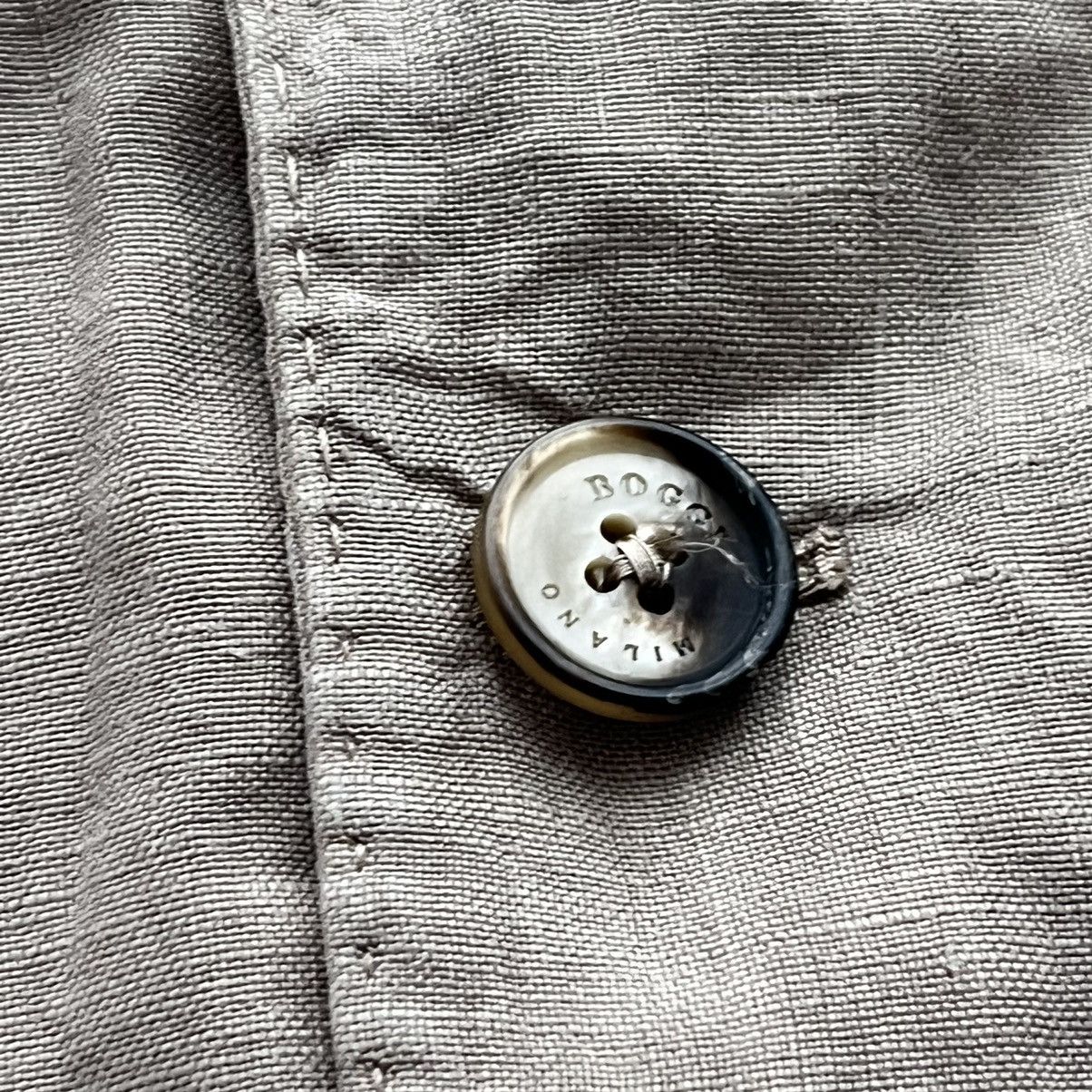 Boggi Boggi Milano casual blazer luxury linen Size 50R - 8 Thumbnail
