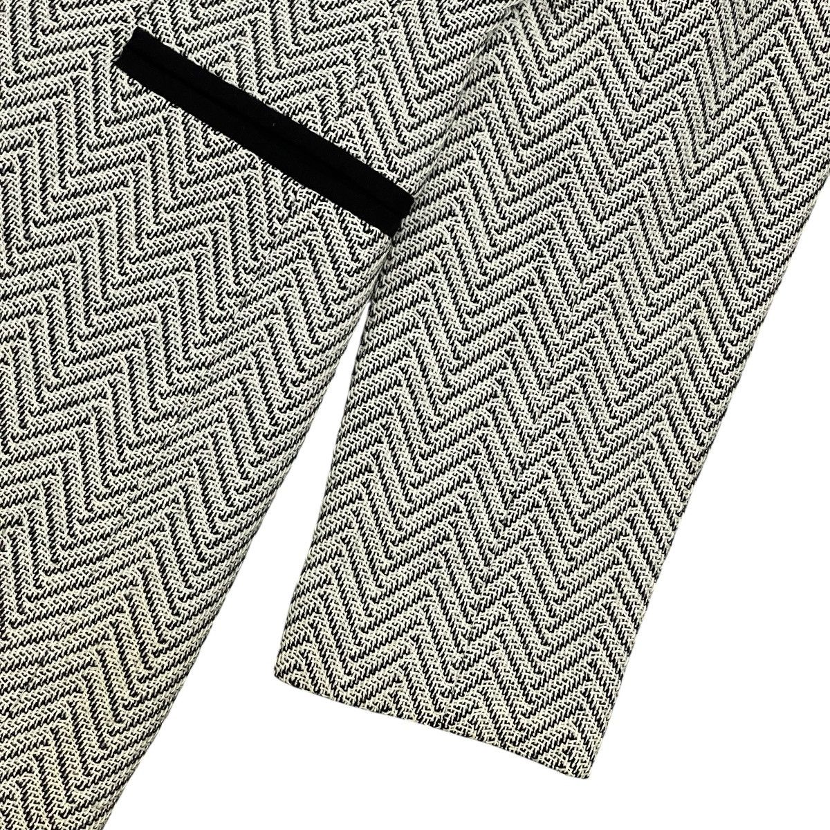Dior Archive Vintage 90s Christian Dior Herringbone Wool Blazer Size M / US 6-8 / IT 42-44 - 4 Thumbnail