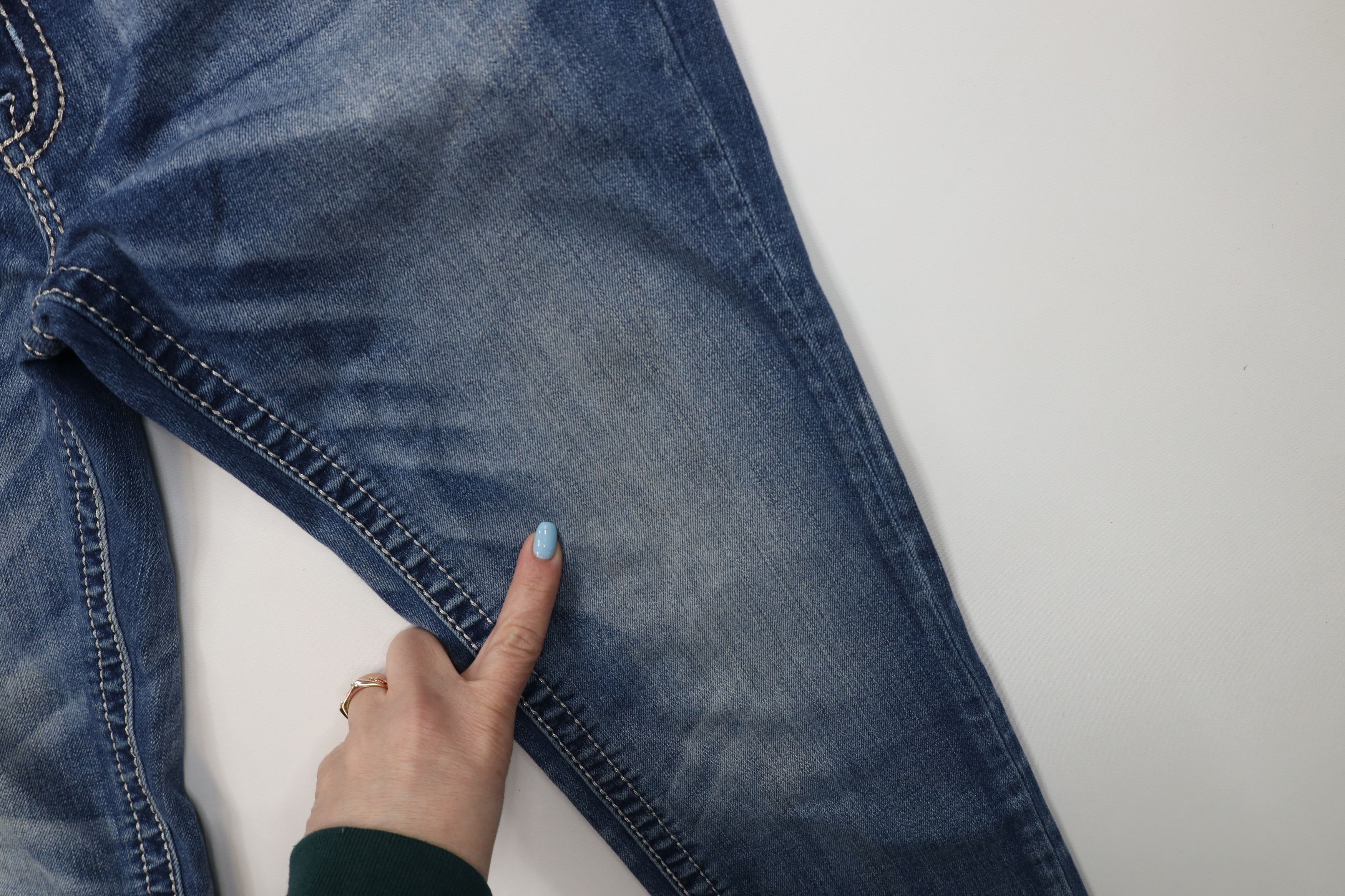 Miss Me Miss Me Stitch Signature Skinny Leg Denim Jeans Stretch Size 30" / US 8 / IT 44 - 8 Thumbnail